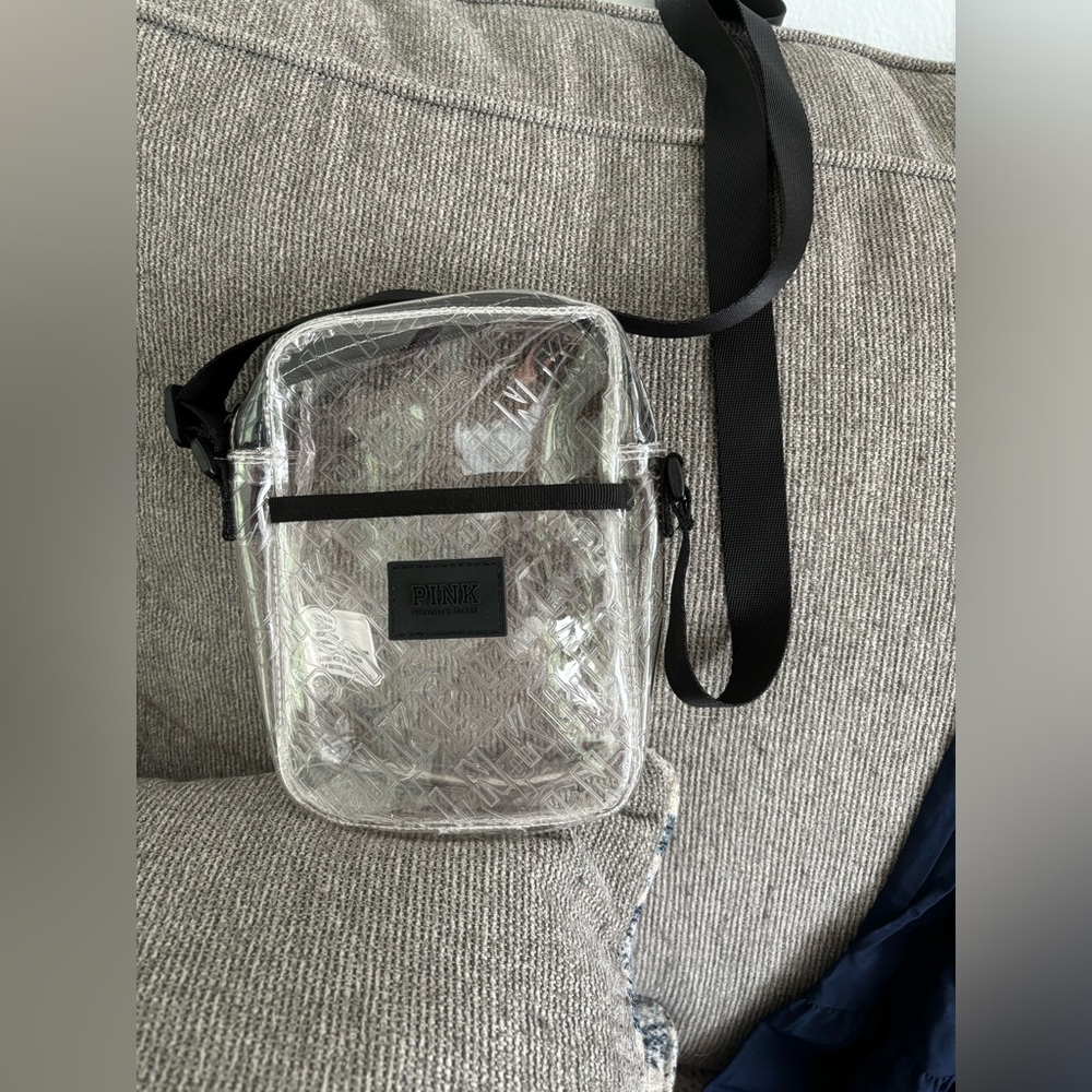 Clear crossbody bag